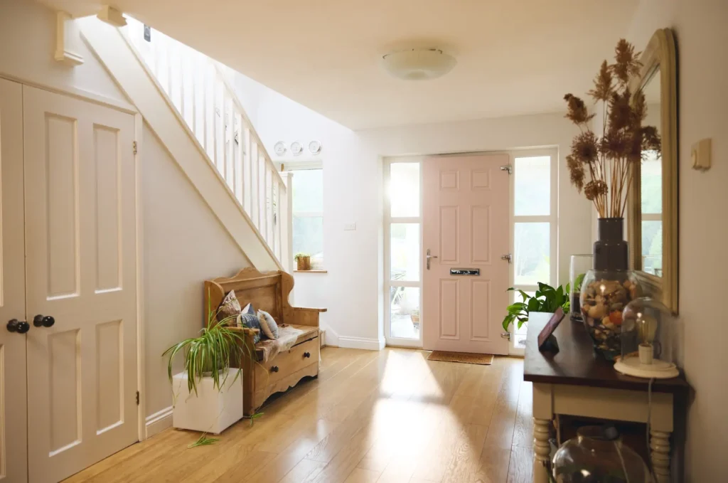 home interior with hallway and front door 2024 12 05 11 23 39 utc